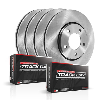PowerStop 16-18 BMW 320i xDrive Front & Rear Track Day Brake Kit (TDBK7547)