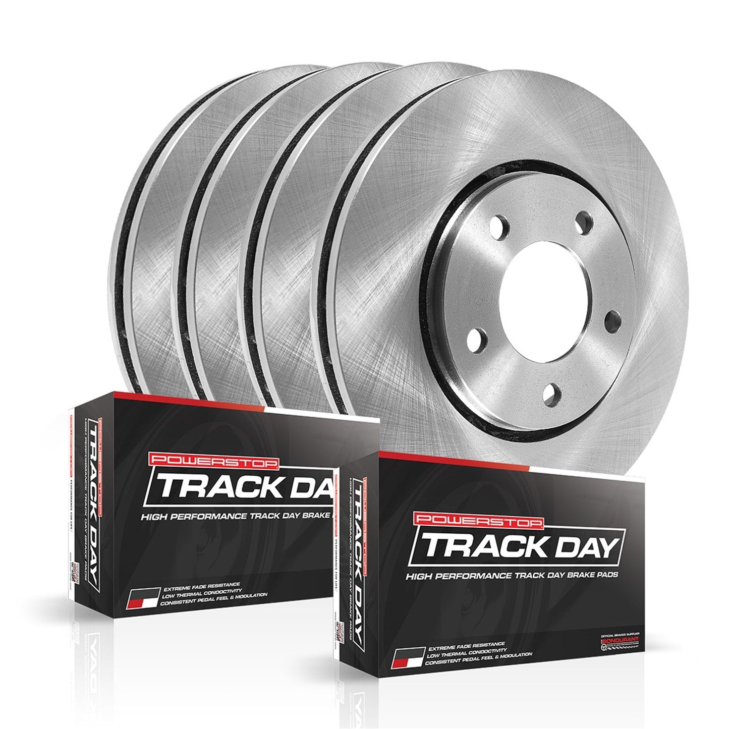 PowerStop 06-07 BMW 525xi Front & Rear Track Day Brake Kit (TDBK5439)