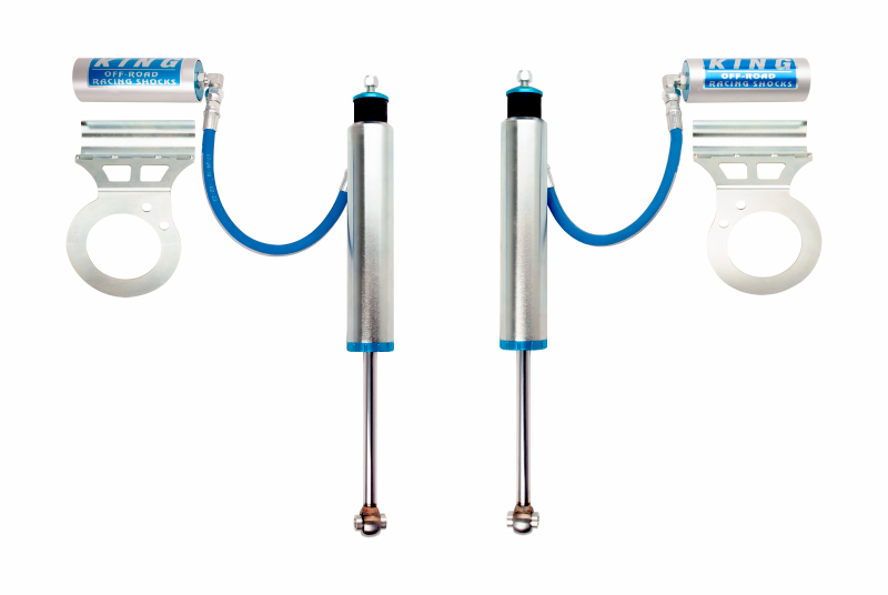 King Shocks 2.5 Performance Piggyback Non-Adjustable Shocks Set - 2013-2022 Ram 3500 4WD