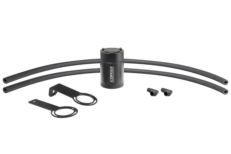 CORSA Universal Oil Catch Can w/ Bracket (3/8IN, 1/2IN, 5/8IN) (CC0015, CC0016, CC0017)