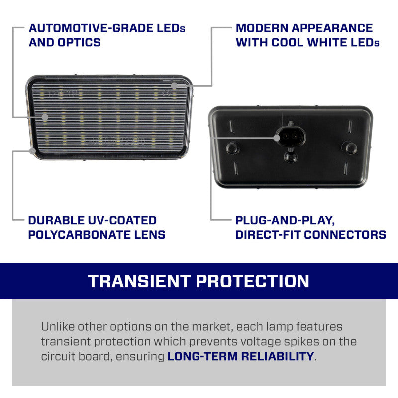 Form Lighting Jeep Wrangler JL LED License Plate Light (single)