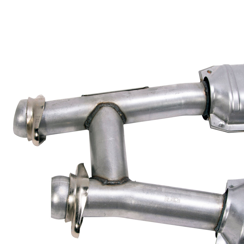 BBK 79-93 Mustang 5.0 2-1/2 High Flow H Pipe w/ Catalytic Converters (1521)