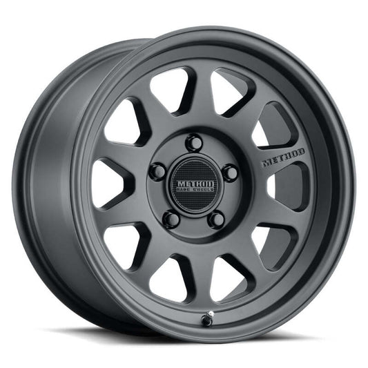 (set of 4) Method MR316 Matte Black | 17x8" +25mm | 5x150mm Wheel