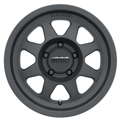 (set of 4) Method MR701 Matte Black | 17x7.5" +30mm | 5x4.5in Wheel