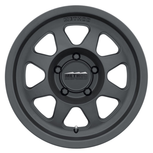 Method MR701 Matte Black | 17x7.5" +30mm | 5x4.5mm Wheel
