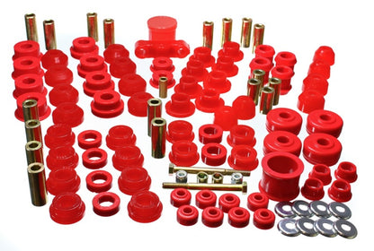 Energy Suspension 16.18102R Hyper-Flex Bushing Kit For 1988-1991 Honda Civic/CRX