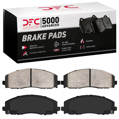 DFC 5000 Advanced Ceramic Brake Pads (FRONT): Jeep Wrangler (18-25)