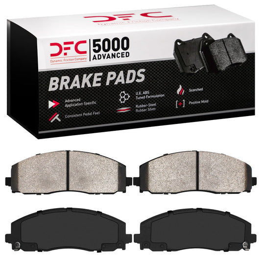 DFC 5000 Advanced Ceramic Brake Pads (FRONT): Jeep Wrangler (18-25)