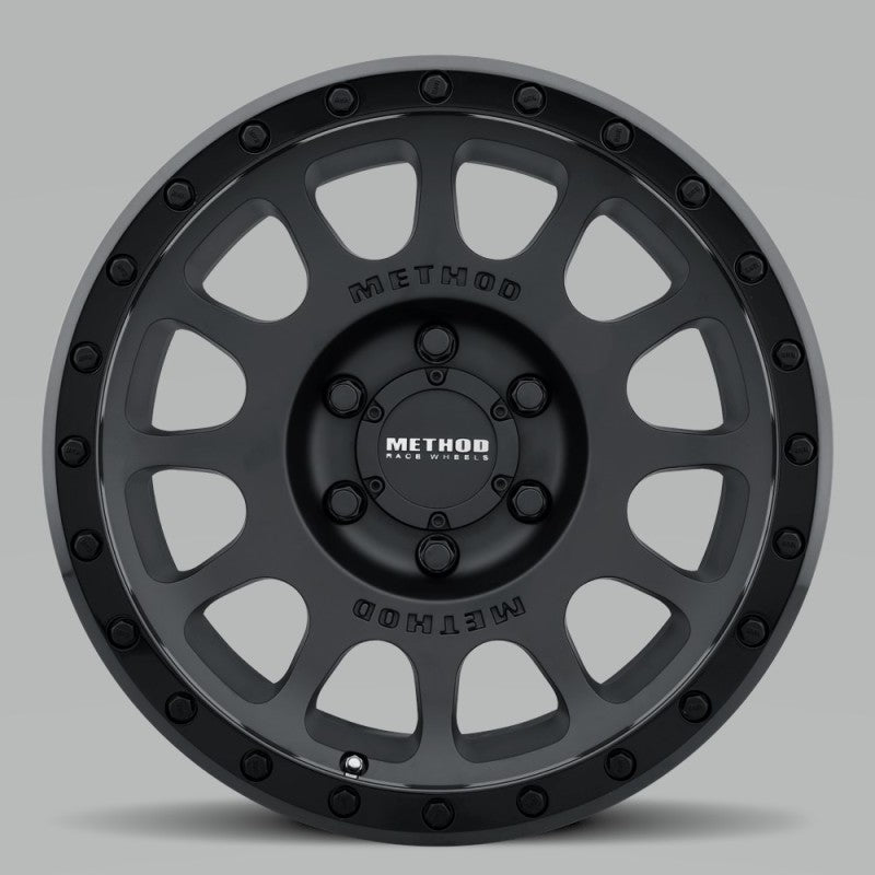 (set of 4) Method MR305 NV Double Black | 17x8.5" +0mm | 6x135mm Wheel
