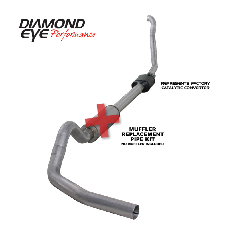 Diamond Eye 4in RPLCMENT Pipe | Ford F-250/350 HD (92-97) (K4306A-RP)