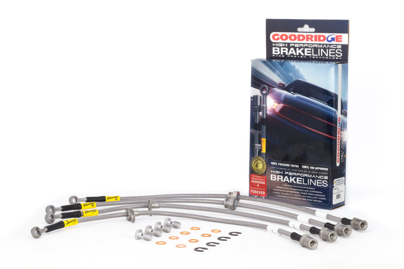 Goodridge Subaru Brake Line Kit | Subaru Legacy / Impreza / Audi A8 Quattro (24215)