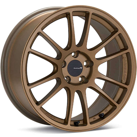 Enkei GTC01RR Titanium Gold | 18x10" +22mm | 5x114.3mm Wheel
