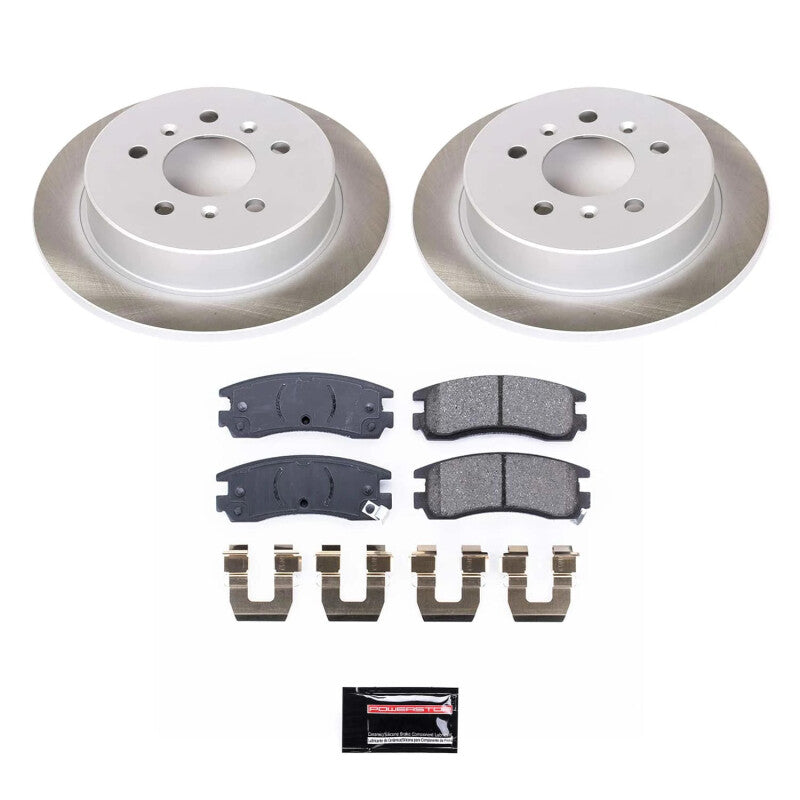 PowerStop 06-07 Chevrolet Monte Carlo Rear Semi-Coated Rotor Kit (SC1440)