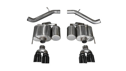 CORSA Sport / 3.0 in Axle-Back 4.0 in Twin Tips | 2016-2019 Cadillac ATS-V (14478)