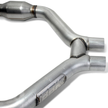 BBK 15-23 Mustang V6 Short Mid H Pipe w/ Catalysts (1465)