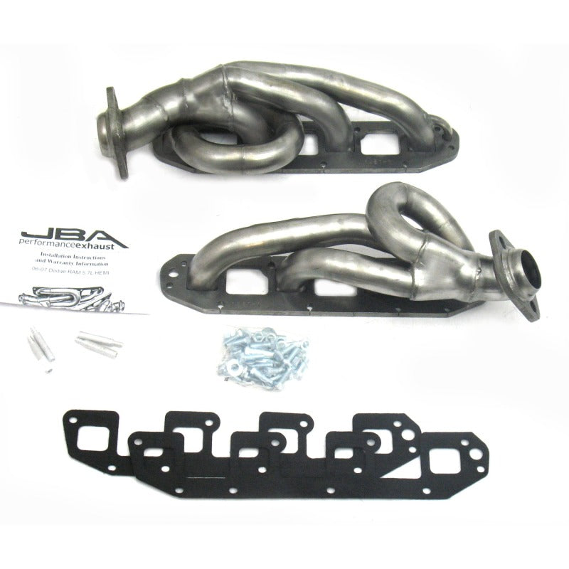 JBA 1-5/8in Raw SS Headers | Dodge Ram 02-09 5.7L HEMI (1961S-1)