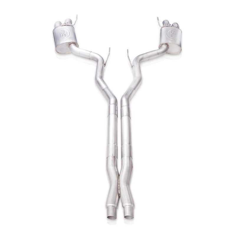 Stainless Works 2015+ Ford Shelby GT350 Redline Factory Connect X-Pipe Catback Exhaust w/Valves | Shelby GT350 (15+) (GT350CBXFCR)