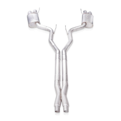 Stainless Works 2015+ Ford Shelby GT350 Redline Factory Connect X-Pipe Catback Exhaust w/Valves | Shelby GT350 (15+) (GT350CBXFCR)