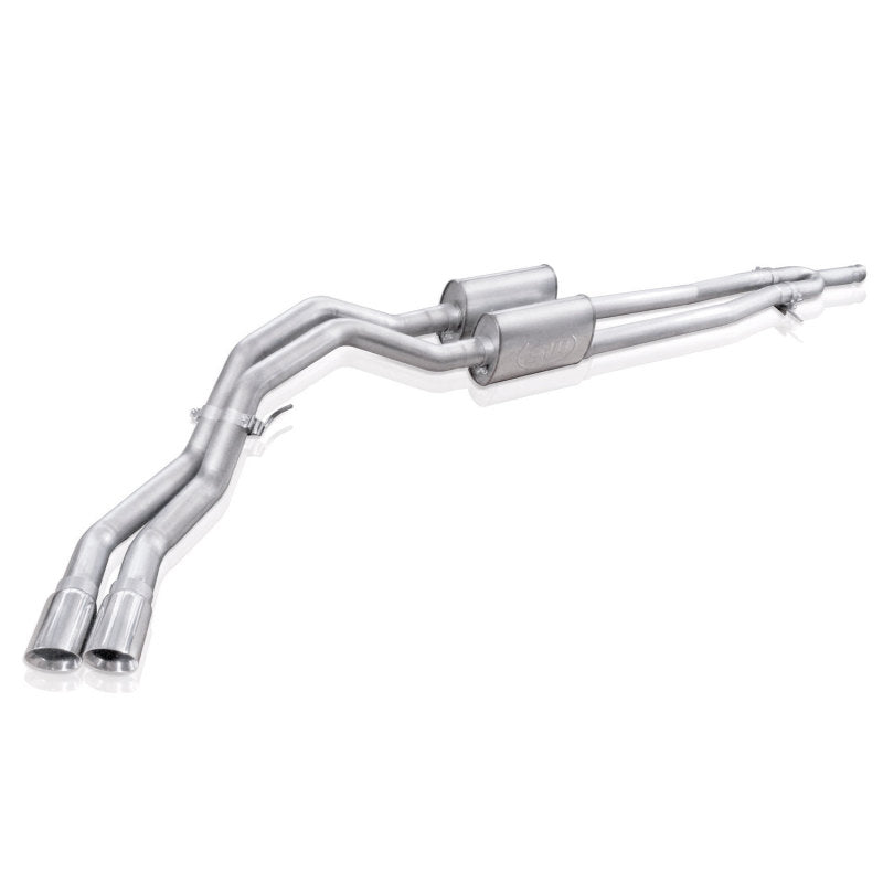 Stainless Works Exhaust Y-Pipe Passenger Rear Tire Exit | Chevrolet Silverado / GMC Sierra (07-16) 5.3L/6.2L