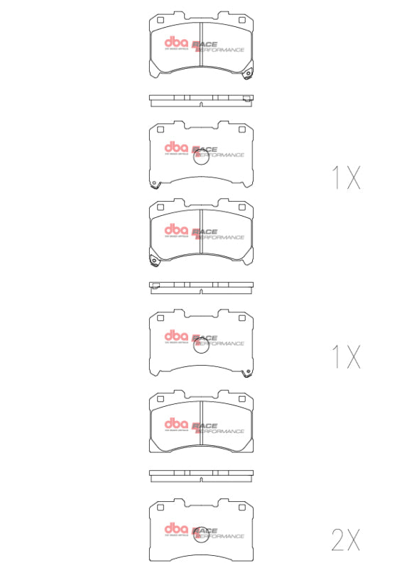 DBA RP Performance Front Brake Pads | Toyota GR Corolla (22+) (DB15147RP)