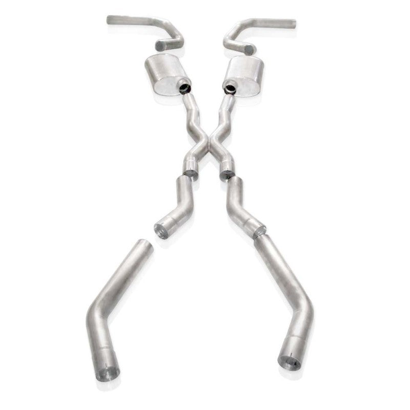 Stainless Works 3in Stainless Exhaust with X-Pipe | Chevrolet Camaro (67-69) (CA679LSD)