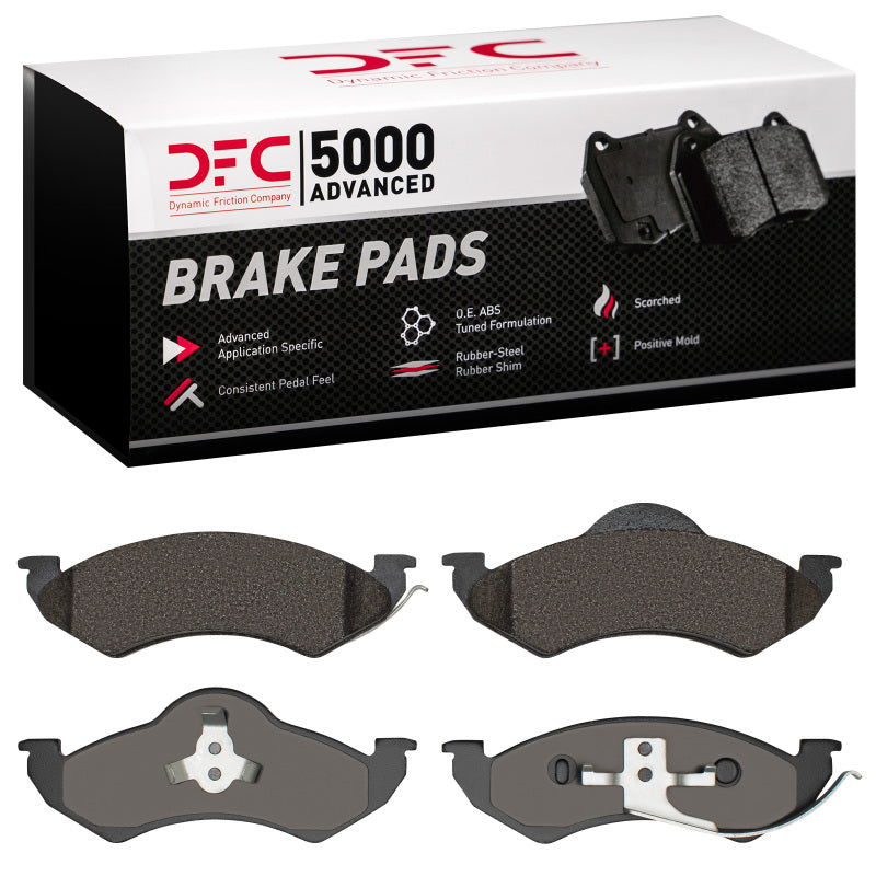 DFC Semi-Metallic Front Brake Pads: Dodge Durango 3.6L / 3.9L (98-99)