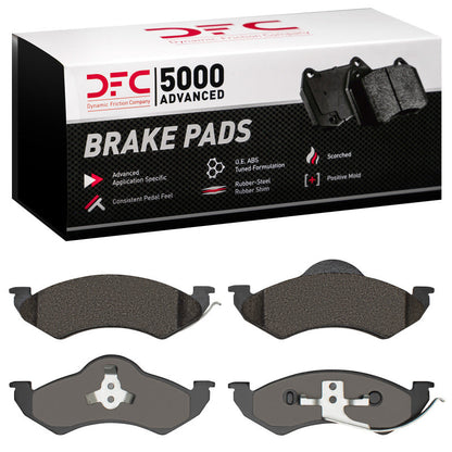 DFC Semi-Metallic Front Brake Pads: Dodge Durango 3.6L / 3.9L (98-99)