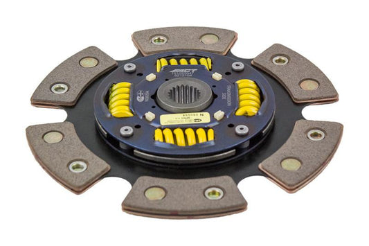 ACT 6-Pad Sprung Racing Clutch Disc | 1988-1991 Honda CRX, 1988-2005 Honda Civic, and 1993-1997 Honda Civic Del Sol (6212104)