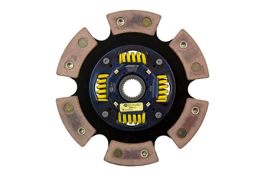 ACT 6-Pad Sprung Racing Clutch Disc | Multiple Honda/Acura Fitments (6220110)