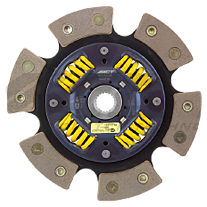 ACT 6-Pad Sprung Race Disc | 1990-1999 Mitsubishi Eclipse/Eagle Talon/Plymouth Laser and 1991-1999 Mitsubishi 3000GT (6224704)