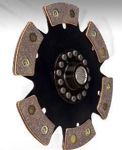 ACT Solid 6 Puck Disc | 2003-2015 Mitsubishi Evo 8/9/X, 2004-2011 Mazda RX-8, and 2010-2012 Hyundai Genesis Coupe 2.0T (6240008)