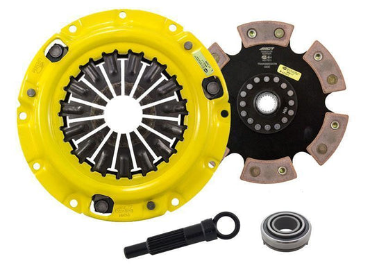 ACT HD Pressure Plate/Solid Hub 6 Pad Disc Clutch Kit (Mitsubishi DSM)