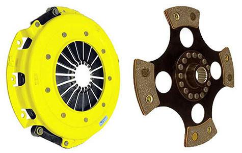 ACT MaXX Xtreme/4-Puck Solid Hub Disc Clutch Kit | 1990-1999 Mitsubishi Eclipse GSX/Eagle Talon TSi/Plymouth Laser RS, and 1991-1999 Mitsubishi 3000GT/Dodge Stealth (MB1-XXR4)