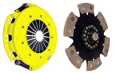 ACT MaXX Xtreme Solid Hub 6 Pad Disc Clutch Kit | 1990-1999 Mitsubishi Eclipse GSX/Eagle Talon TSi/Plymouth Laser RS, and 1991-1999 Mitsubishi 3000GT/Dodge Stealth (MB1-XXR6)
