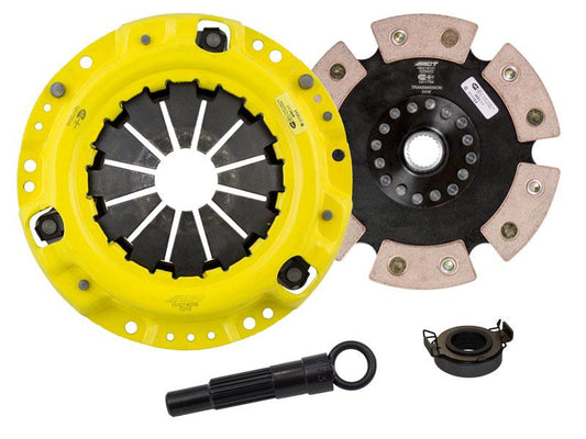 ACT HD/Race Rigid 6 Pad Kit | 1991-1992 Toyota Corolla (TL3-HDR6)