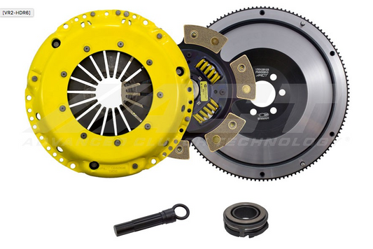 ACT HD Pressure Plate Race 6 Pad Sprung Clutch w/ Streetlite Flywheel | Volkswagen Multiple Fitments (VR2-HDG6)