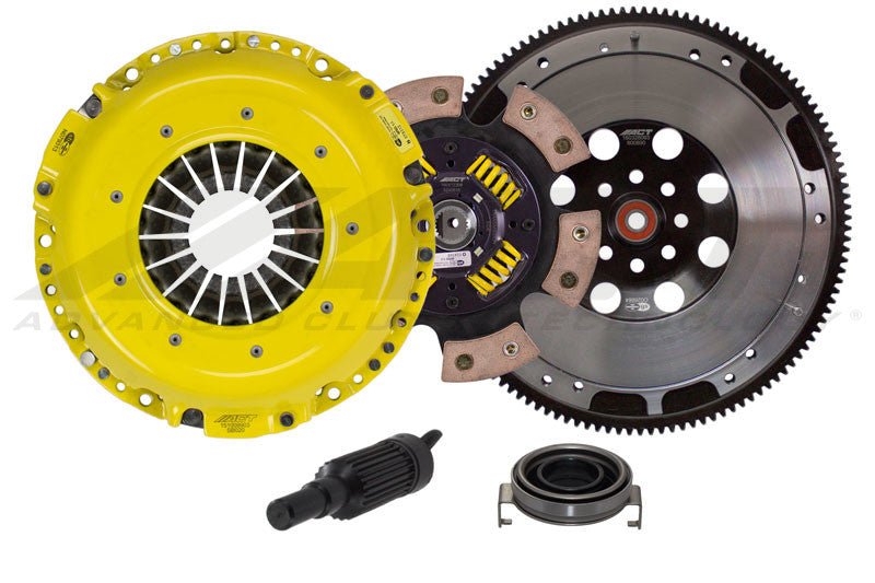 ACT Heavy Duty Race Sprung 6 Pad Clutch Kit with Flywheel | Multiple Subaru Fitments (SB11-HDG6)