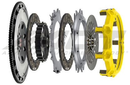 ACT Mod Twin XT Rigid Hub Street Clutch Kit w/ Organic Discs | Subaru WRX STI (04-21) (T2S-S07)
