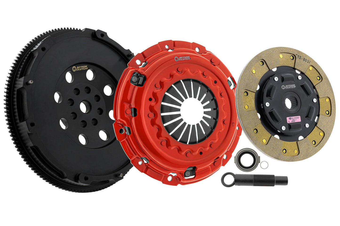 Action Clutch Stage 2 Clutch Kit (1SC) for Honda Civic SI 2022 1.5L (L15B7) Turbo Includes Chromoly Lightweight Flywheel (ACR-3420)