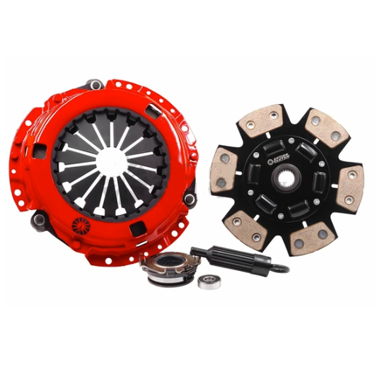 Action Clutch Stage 5 Iron Button 6-Puck Sprung Clutch Kit | 2002-2005 Subaru WRX (ACR-1792)