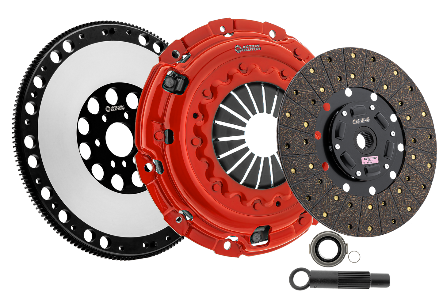 Action Clutch Stage 1 Clutch Kit (1OS) for Subaru Outback XT 2005-2009 2.5L DOHC (EJ255) Turbo AWD Includes Lightened Flywheel (ACR-1865)