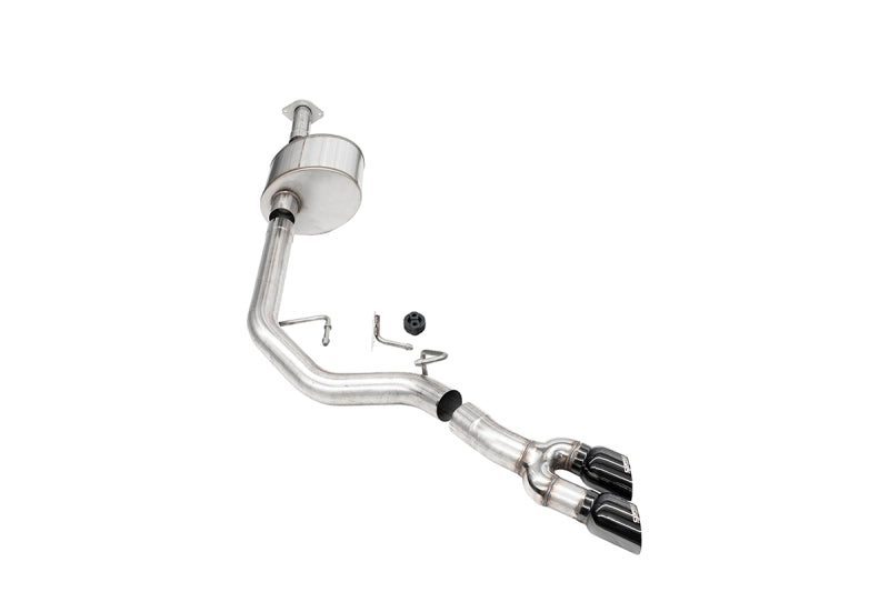 Corsa 15-20 F-150 5.0L 3in Lightning Exit Catback w/ 3.5in PVD Tips (21330BLK)