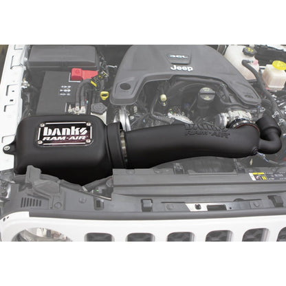 Banks Power 18-20 Jeep 3.6L Wrangler Ram-Air Intake System | Jeep Wrangler JL / Gladiator JT (18-20) (41843)
