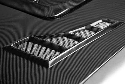 Seibon CW Carbon Fiber Hood | Subaru WRX/STi (06-07) (HD0607SBIMP-CW)