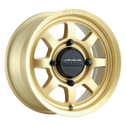 (set of 4) Method Wheels MR410 Gold | 14x7" +13mm | 4x136mm Wheel