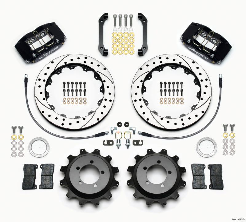 Wilwood Dynapro Radial Rear Brake Kit | Subaru Impreza/Legacy (92-07) w/ Lines