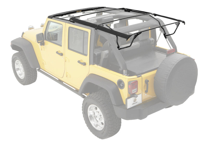 Bestop 55001-01 Factory Style Soft Top Hardware Kit for 10-18 Jeep Wrangler JK