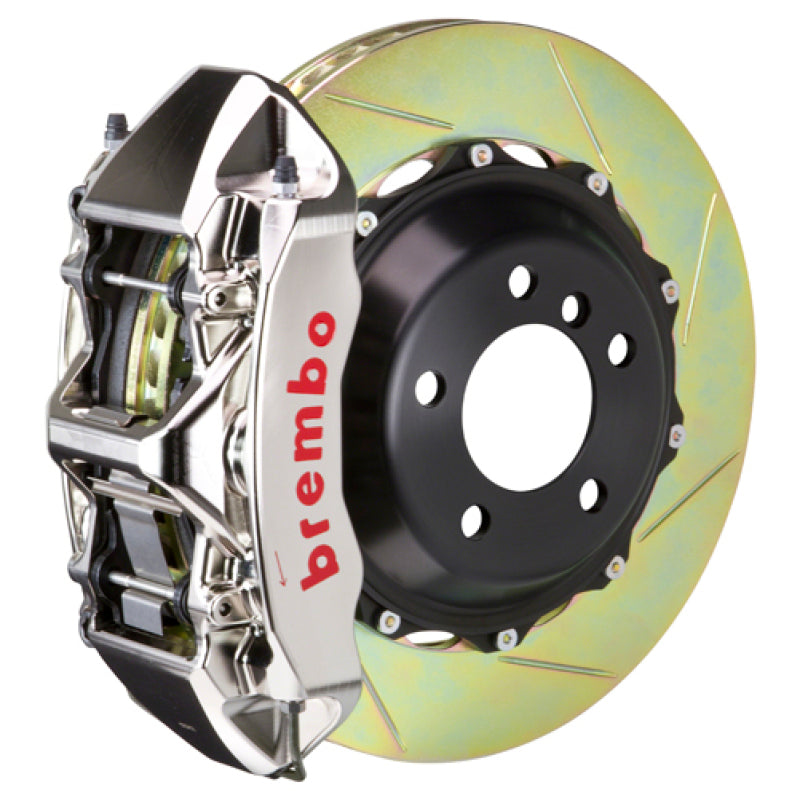 Brembo GTR BBK 6 / 4 Piston Billet Kit | 2014-2024 Infiniti Q50 RWD (1M1.9051AR/2P1.9054AR)
