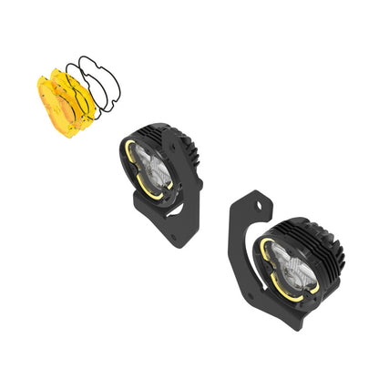 KC HiLiTES 97149 2 LED Fog Lights Kit for 07-23 Jeep Wrangler / 23-23 Gladiator