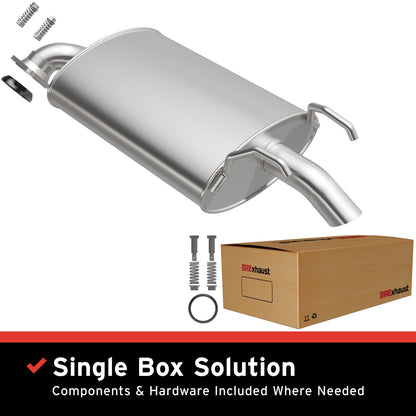 BRExhaust 2001-2003 Toyota Highlander Direct-Fit Replacement Exhaust System